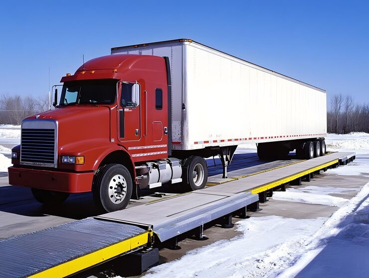 How Houston Jobsites Use Rental Truck Scales for Temporary Weighing